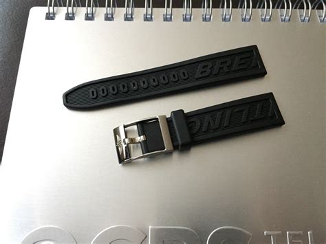 breitling rubber strap 20mm